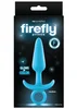 Anální modrý kolík Firefly Prince MEDIUM svítící ve tmě