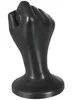 Černý anální kolík FIST ve tvaru dlaně