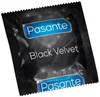 Černý kondom Pasante Black Velvet 1 ks