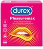 Kondomy Pleasuremax - Durex 3 ks