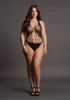 Krajkové body s pásky Le Désir SHOTS (plus size)