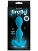 Modrý anální kolík Firefly Ace II svítí ve tmě