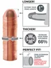 Prodlužovací návlek na penis MEGA zvětší o 2,5 cm