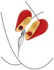 Pulzační stimulátor na klitoris s kmitajícím jazýčkem Heartbreaker 2-in-1 XOCOON