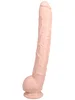 Realistické dildo s varlaty a přísavkou Dick Rambone Doc Johnson