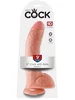 Realistické dildo s varlaty King Cock 9