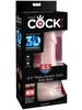 Realistické dildo s varlaty King Cock Plus Triple Density 6.5