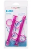 Růžový aplikátor lubrikantu Lube Tube (2 ks) California Exotic Novelties