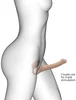 Samodržící připínací penis Strap-On-Me velikost XL