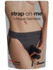 Strapon tanga se 2 O-kroužky Unique  Strap-On-Me (grey)