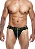 Tanga pro muže Neon Thong Yellow MaleBasics