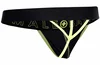 Tanga pro muže Neon Thong Yellow MaleBasics