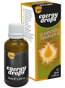 Afrodiziakální kapky pro ženy i muže Energy Drops Taurin a Guarana HOT