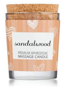 Afrodiziakální masážní svíčka MAGNETIFICO sandalwood