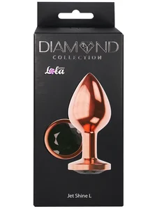 Anální kolík se šperkem Diamond Shine L Lola Games (různé barvy)