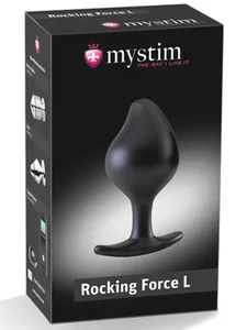 Anální kolík ze silikonu Rocking Force L pro elektrosex MYSTIM
