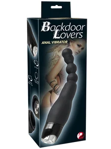 Anální vibrátor s kuličkami Backdoor Lovers 22 cm
