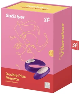 Bezdrátový párový vibrátor Satisfyer Partner Plus Remote