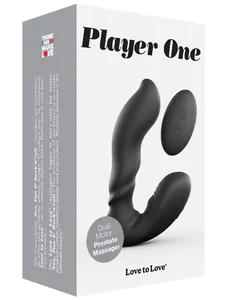 Bezdrátový vibrační stimulátor prostaty Player One