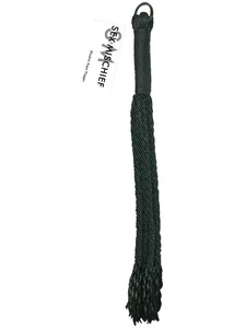 Černé důtky Shadow Rope Flogger 49 cm