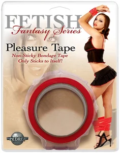 Červená páska na bondáž Pleasure Tape
