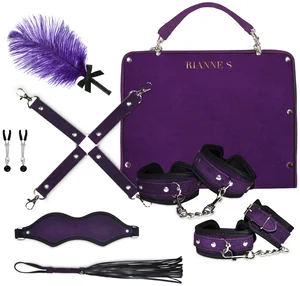 Cestovní BDSM sada Kinky Me Softly Rianne S (Purple)