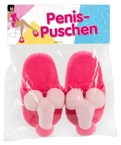 Dámské erotické bačkory s penisem