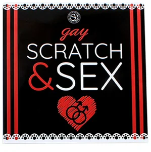Erotické stírací losy pro páry  Gay SCRATCH & SEX