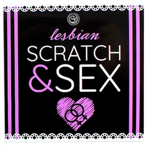Erotické stírací losy pro páry  Lesbian SCRATCH & SEX