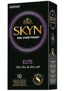 Extra tenké bezlatexové kondomy SKYN Elite Manix