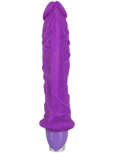 Fialový realistický vibrátor Purple Vibe