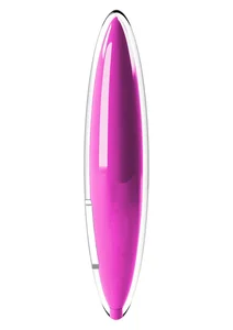 Fialový vibrátor na klitoris OVO C1 diskrétní rozměry