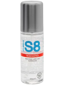 Hřejivý lubrikační gel na vodní bázi S8 Warming 125 ml