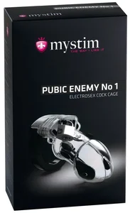 Klícka na penis Pubic Enemy No 1 Transparent pro elektrosex