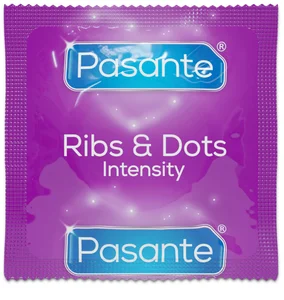 Kondom Pasante Intensity vroubkované (1 ks)