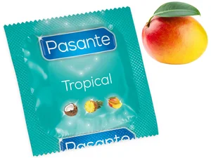 Kondom Pasante Tropical Mango Pasante