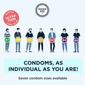 Kondomy MISTER SIZE 47 mm 3 ks