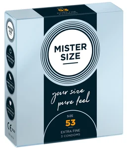 Kondomy MISTER SIZE 53 mm MISTER SIZE