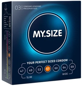 Kondomy MY.SIZE 57 mm 3 ks