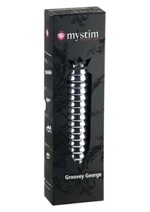 Kovové dildo na elektrosex Groovey George Mystim