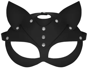 Kožená kočičí maska SELINA KARESS
