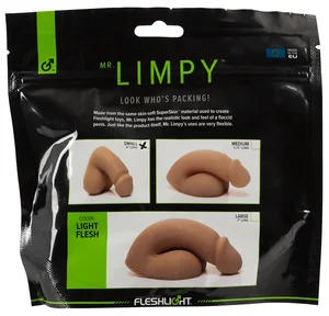 Malý umělý penis na vyplnění rozkroku Mr. Limpy Small Fleshlight