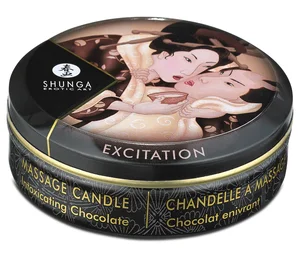 Masážní svíčka Excitation Intoxicating Chocolate Shunga