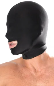 Maska s jediným otvorem pro ústa