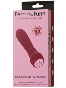 Mini vibrátor Booster Bullet Maroon FemmeFunn