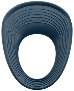 Modrý vibrační erekční kroužek na penis Vibro-Ring 2
