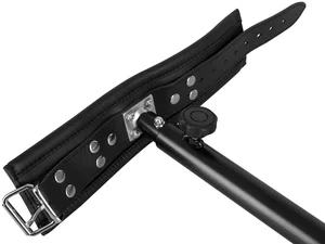 Nastavitelná roztahovací tyč ZADO s koženými pouty 35-60 cm