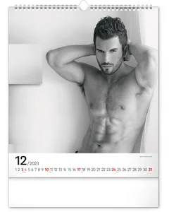 Nástěnný erotický kalendář MEN 2023