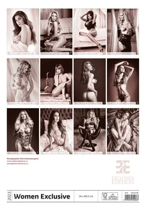 Nástěnný erotický kalendář WOMEN EXCLUSIVE 2023
