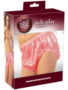Nepromokavé růžové unisex kalhotky na plenky